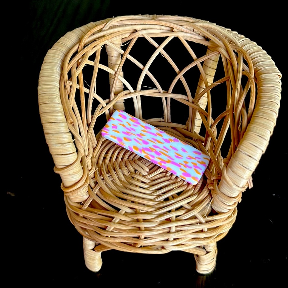 Trendy polymer clay statement hair clip!